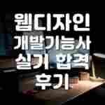 웹디자인개발기능사실기