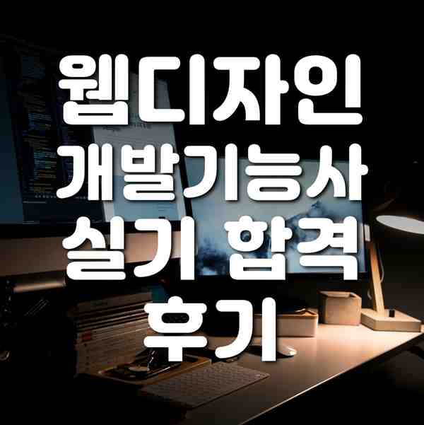 웹디자인개발기능사실기