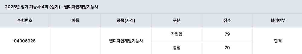 웹디자인개발기능사실기